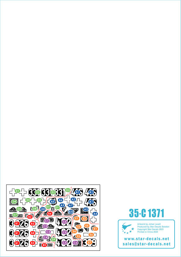 Star Decals Sd.Kfz.250 'Neu' #2 Sd.Kfz.250/1 /3 /7 1:35