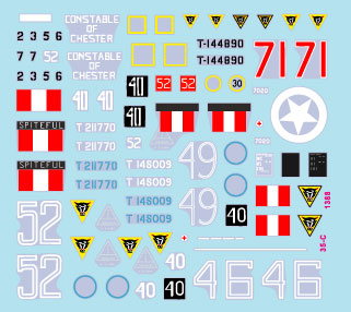 Star Decals 35-C1388 1:35 Sherman Mk.V tanks