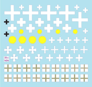 Star Decals 35-C1404 1:35 War in Ukraine # 14 Ukrainian Tanks and AFV insignias