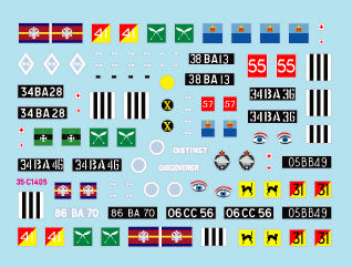 Star Decals 35-C1405 1:35 Ferret Scout Car Mk.2 Mk.2/2 and Mk.2/3 Scout Cars