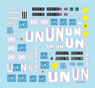 Star Decals 35-C1417 1:35 Cyprus 1974 # 2