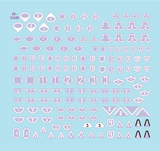 Star Decals 35-C1425 1:35 IDF Generic Markings # 1