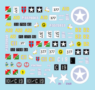 Star Decals 35-C1431 1:35 D-Day DUKW