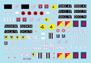 Star Decals 35-C1438 1:35 Ferret and Saladin