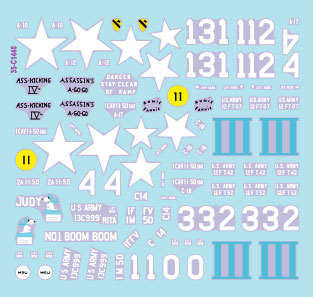 Star Decals 35-C1440 1:35 US M113 in Vietnam # 2