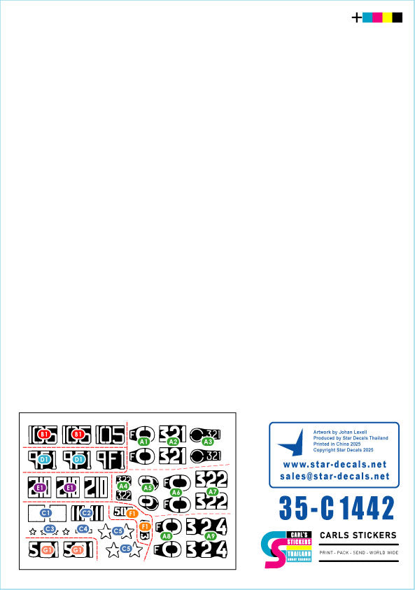 Star Decals 35-C1442 1:35 War in Angola # 1