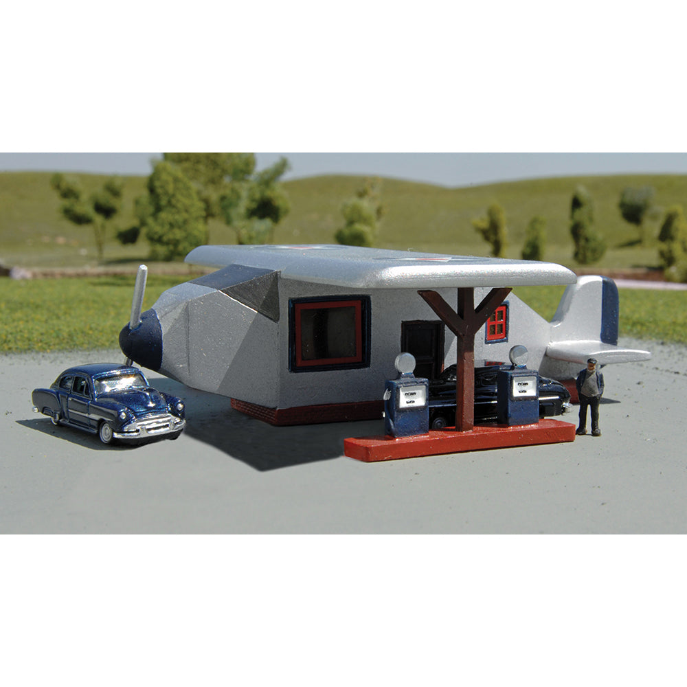 Bachmann USA Airplane Gas Station N Gauge 35251