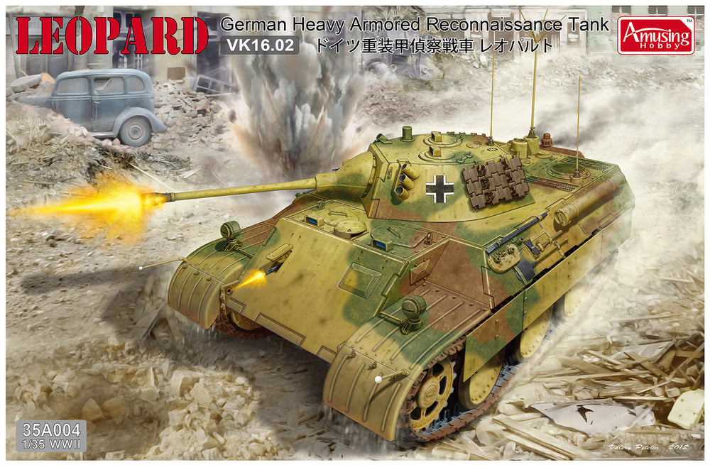 Amusing Hobby 35A004 LEOPARD VK1602 1:35 Model Kit