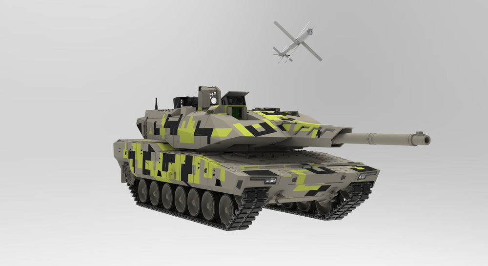Amusing Hobby 35A047 KF51 Panther 4th Gen German Tank 1:35 Model Kit