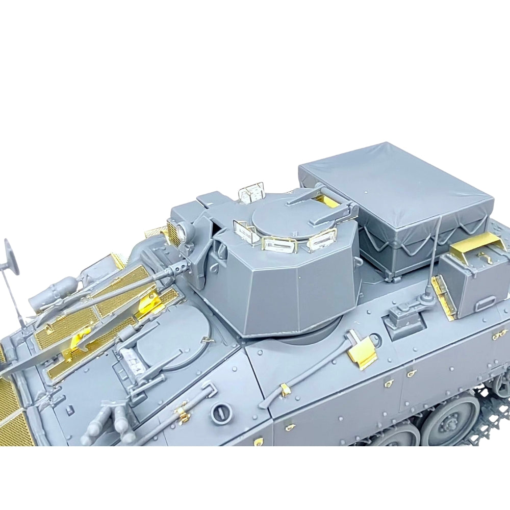 Gecko 35GM0057 British Army FV 103 Spartan APC with Odin Turret 1:35 Model Kit