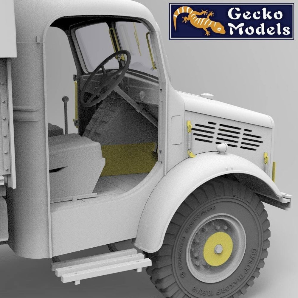 Gecko 35GM0096 British GS truck 30cwt 4x2 Bedford OXD 1:35 Model Kit