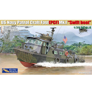 Gecko 35GM0115 US Navy Patrol Craft Fast (PCF) Mk.I Swift Boat 1:35 Model Kit