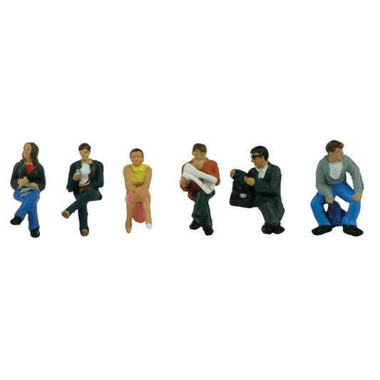Bachmann Scenecraft 36-045 Station Passengers Sitting OO Gauge