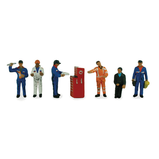 Bachmann Scenecraft 36-051 Traction Maintenance Depot Workers OO Gauge