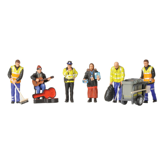 Scenecraft Modern Street Scene Figures 36-411