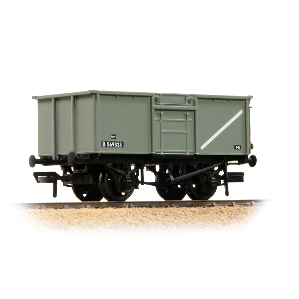 Bachmann Branchline 37-265 BR 16T Steel Mineral 3-Wagon Pack BR Grey Early [WL]