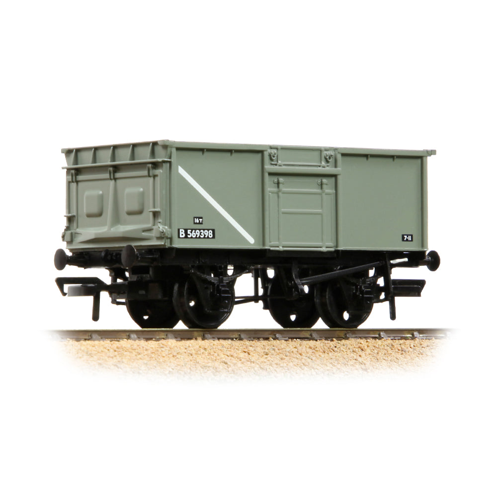 Bachmann Branchline 37-265 BR 16T Steel Mineral 3-Wagon Pack BR Grey Early [WL]