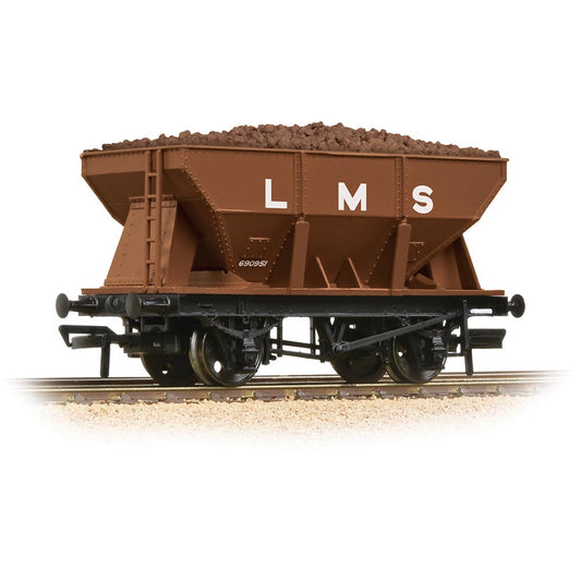 Bachmann Branchline 37-509 24T Ore Hopper LMS Bauxite [WL]