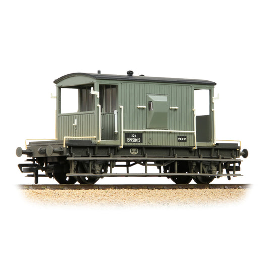 Bachmann Branchline 37-528F BR 20T Brake Van BR Grey (Early) [W]