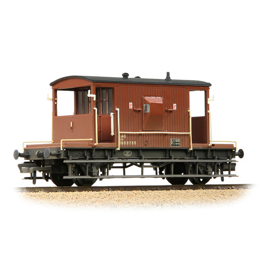 Bachmann Branchline 37-532B BR 20T Brake Van BR Bauxite (TOPS) [W]
