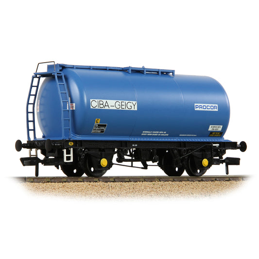 Bachmann Branchline 37-584A BR 45T TTA Tank Wagon 'Ciba-Geigy' Blue