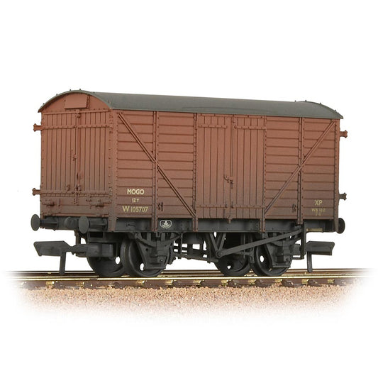 Bachmann Branchline 37-780A GWR 12T 'Mogo' Van BR Bauxite Early [W]