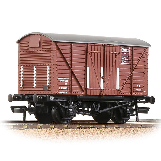 Bachmann Branchline 37-903B BR 12T Shock Van Corrugated Ends BR Bauxite Early