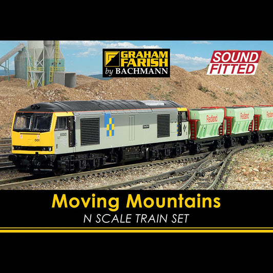 Graham Farish 370-221SF Moving Mountains SOUND FITTED Train Set N Gauge