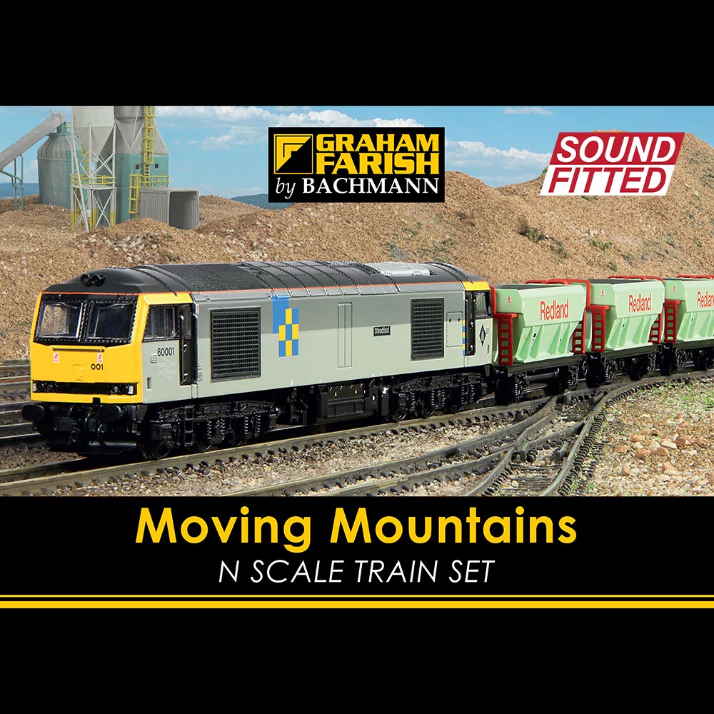 Graham Farish 370-221SF Moving Mountains SOUND FITTED Train Set N
