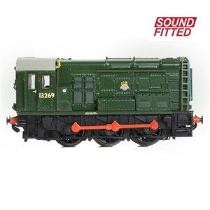 Graham Farish 371-013ASF Class 08 13269 BR Green (Early Emblem) N Gauge