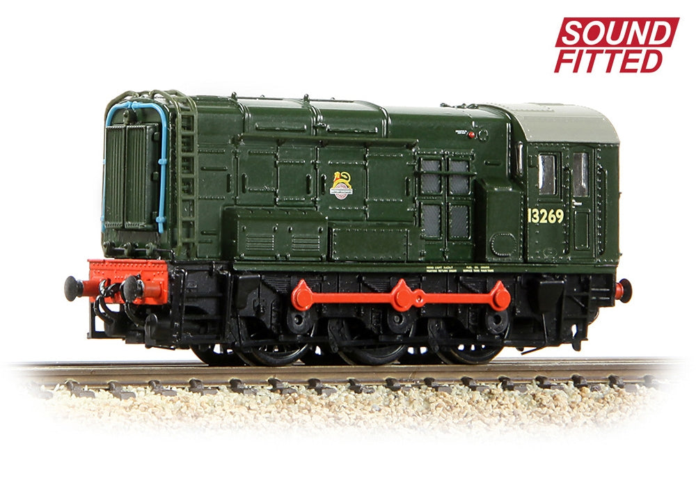 Graham Farish 371-013ASF Class 08 13269 BR Green (Early Emblem) N Gauge