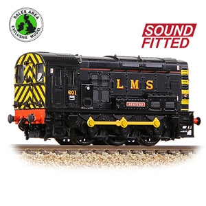 Graham Farish 371-020DBSF Class 08 601 'Spectre' LMS Black N Gauge