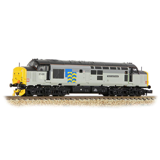 Graham Farish 371-164 Class 37/4 Refurbished 37428 'David Lloyd George' BR RF. Petroleum S.