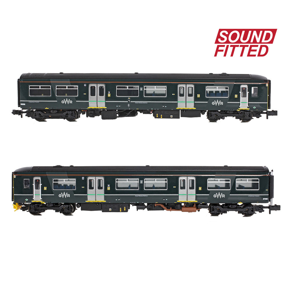 Graham Farish 371-337SF Class 150/2 2-Car DMU 150232 GWR Green FirstGroup SF