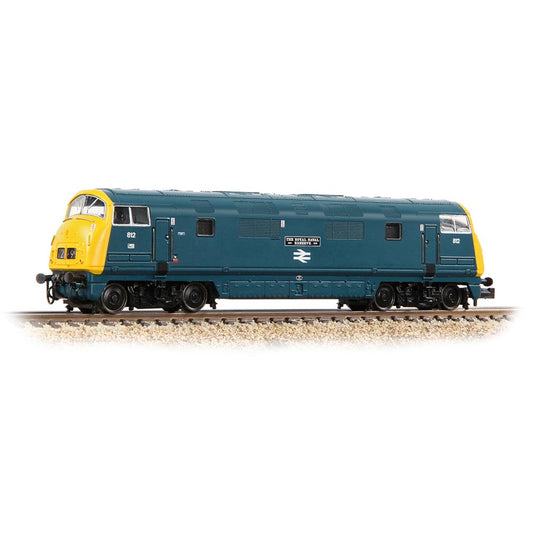 Graham Farish 371-601B Class 42 'Warship' 812 'The Royal Naval Reserve 1859-1959' BR Blue