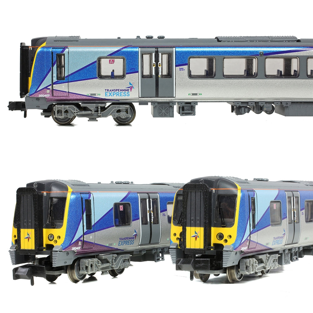 Graham Farish 371-703 Class 350 4-Car EMU 350407 First TransPenning Express