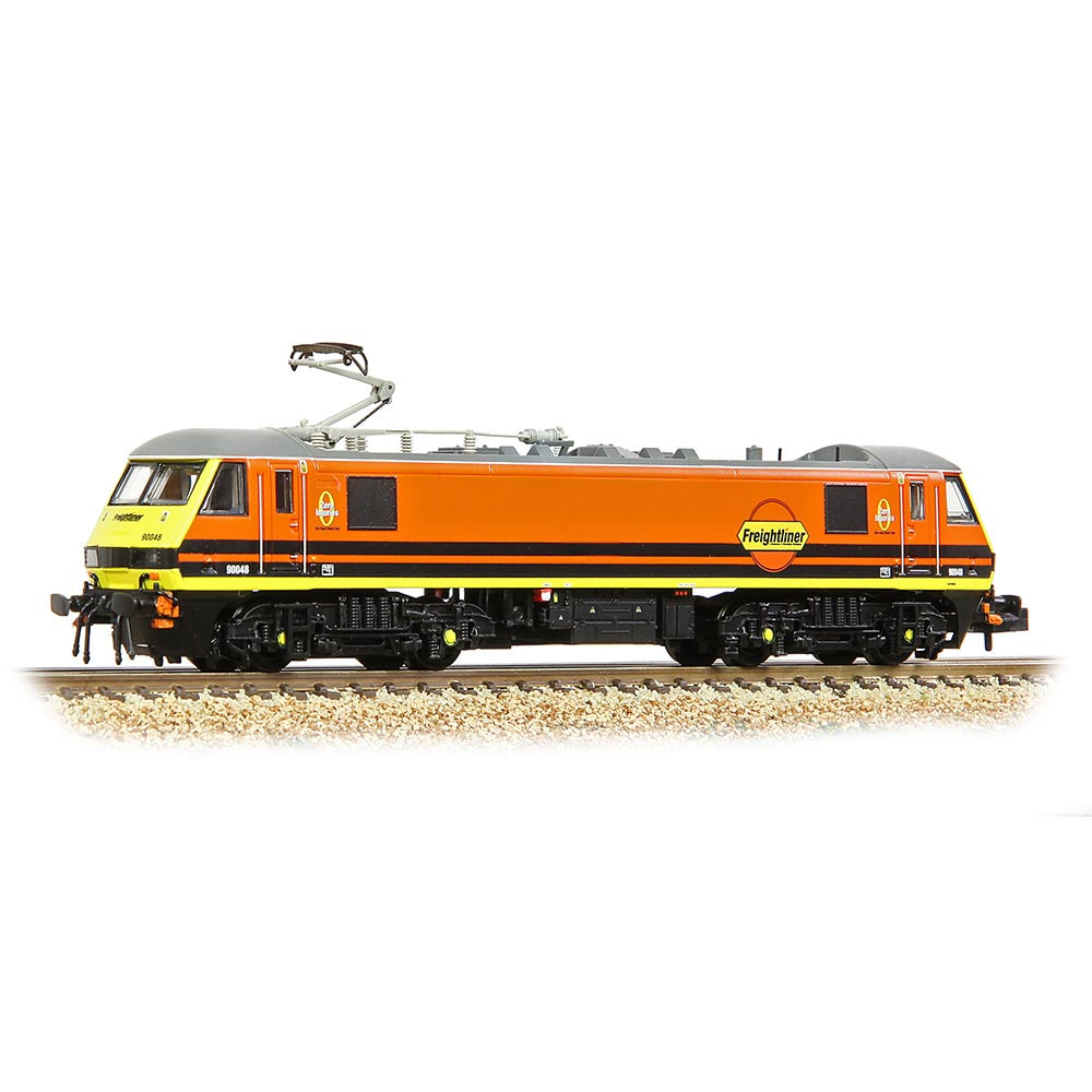 Graham Farish 371-785A Class 90/0 90048 Freightliner G&W N Gauge