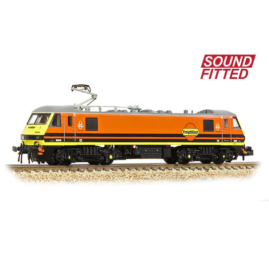 Graham Farish 371-785ASF Class 90/0 90048 Freightliner G&W N Gauge