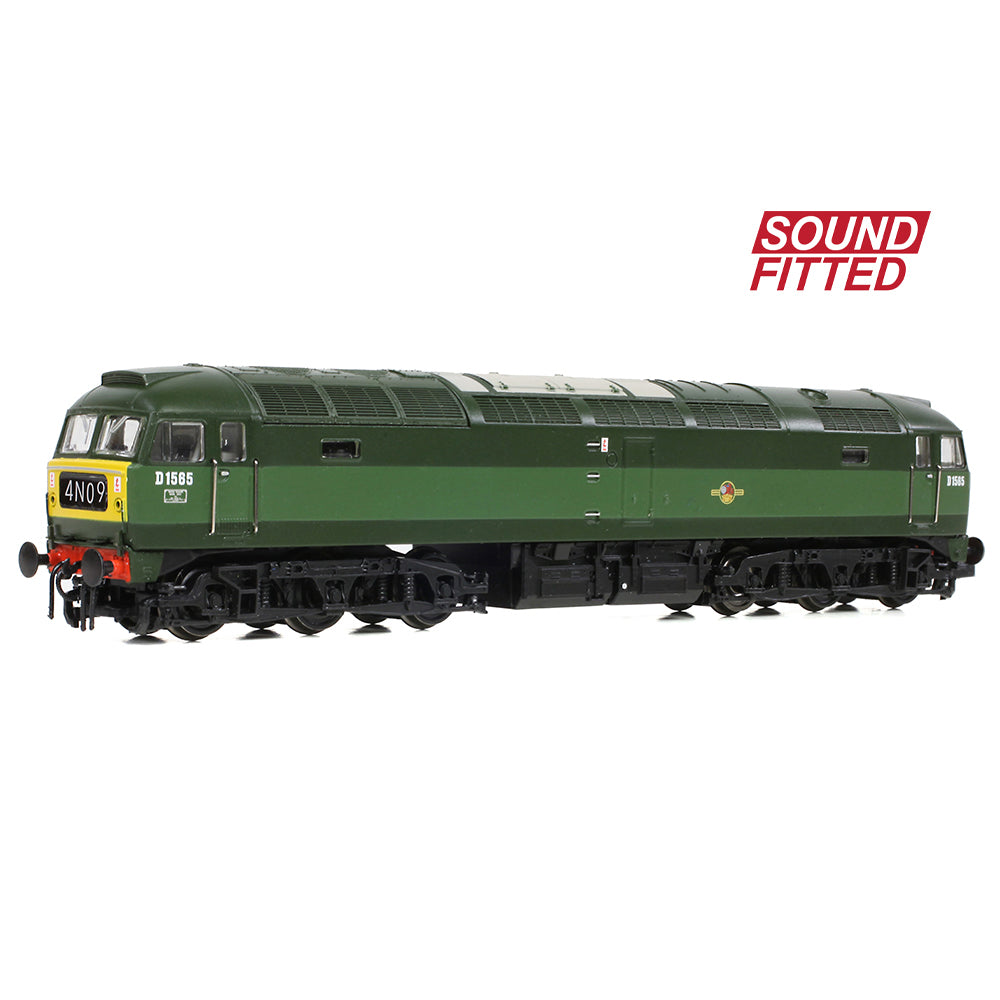 Graham Farish 371-825DSF Class 47/0 D1565 BR Green (Small Yellow Panels)