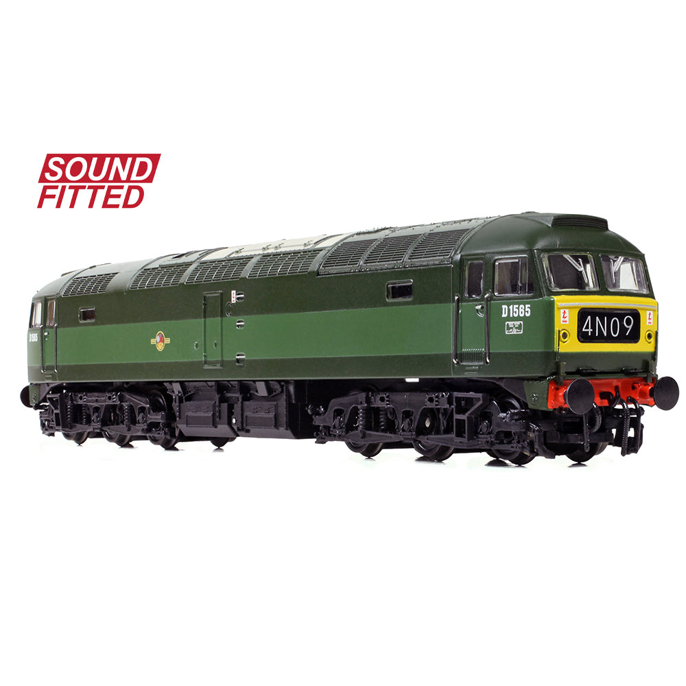 Graham Farish 371-825DSF Class 47/0 D1565 BR Green (Small Yellow Panels)