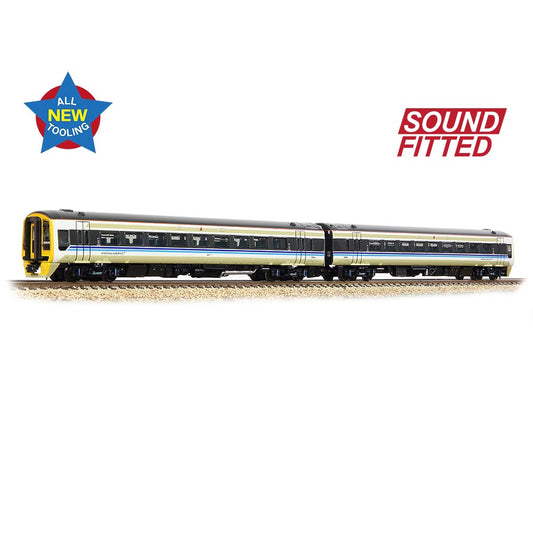 Graham Farish 371-850SF Class 158 2-Car DMU 158849 BR Regional Railways N Gauge