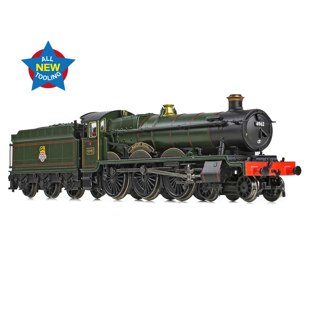 Graham Farish 372-010 GWR 49XX 'Hall' 4962 'Ragley Hall' BR Lined Green Early N