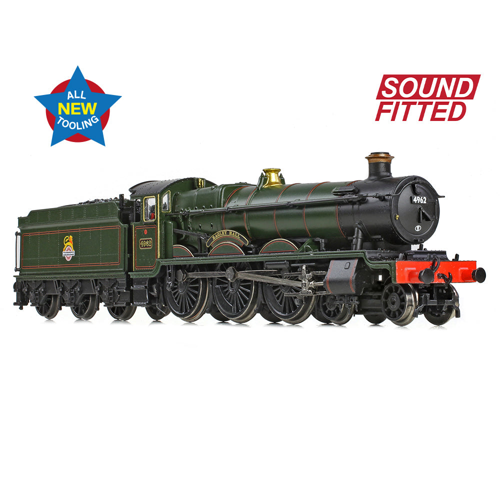 Graham Farish 372-010SF GWR 4962 Ragley Hall BR Lined Green (Early) SF N Gauge