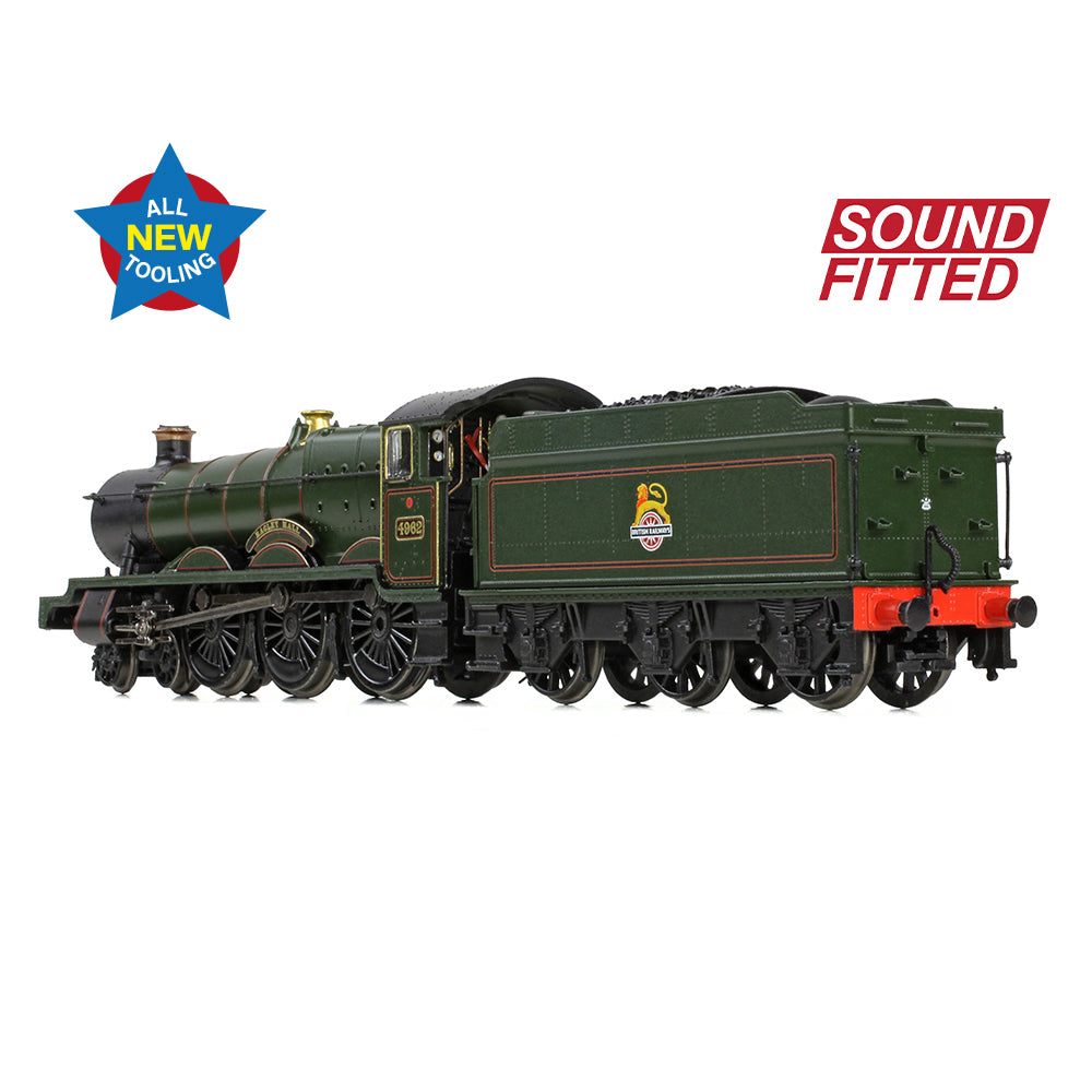 Graham Farish 372-010SF GWR 4962 Ragley Hall BR Lined Green (Early) SF N Gauge