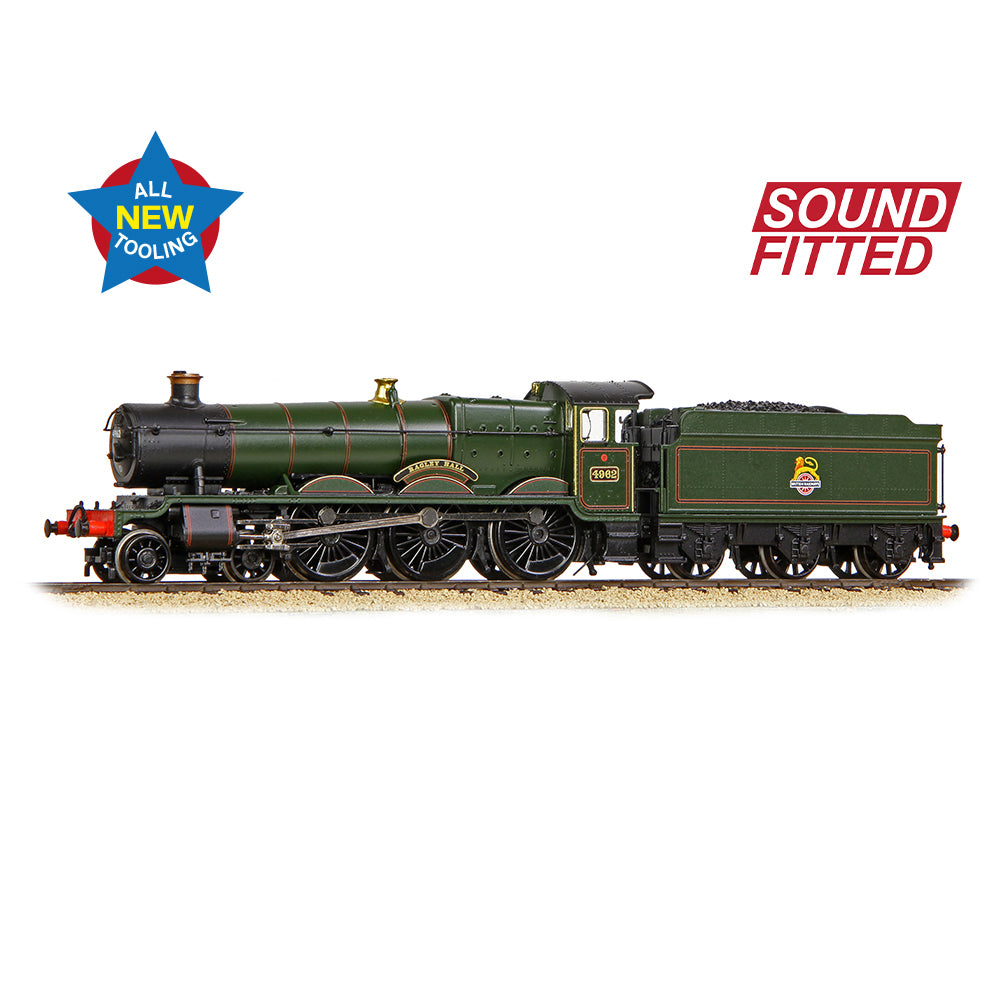 Graham Farish 372-010SF GWR 4962 Ragley Hall BR Lined Green (Early) SF N Gauge