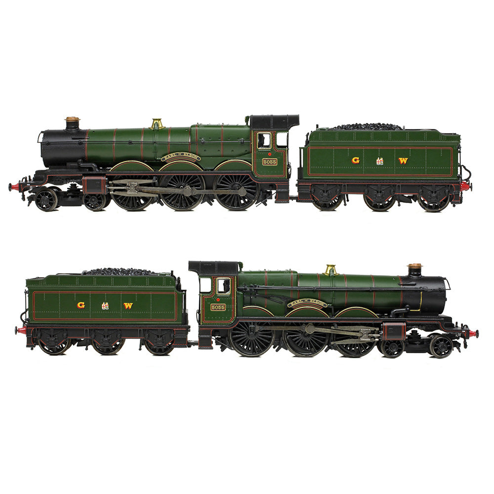 Graham Farish 372-034 GWR 4073 Castle 5055 Earl of Eldon GWR Lined Green GW Cre.