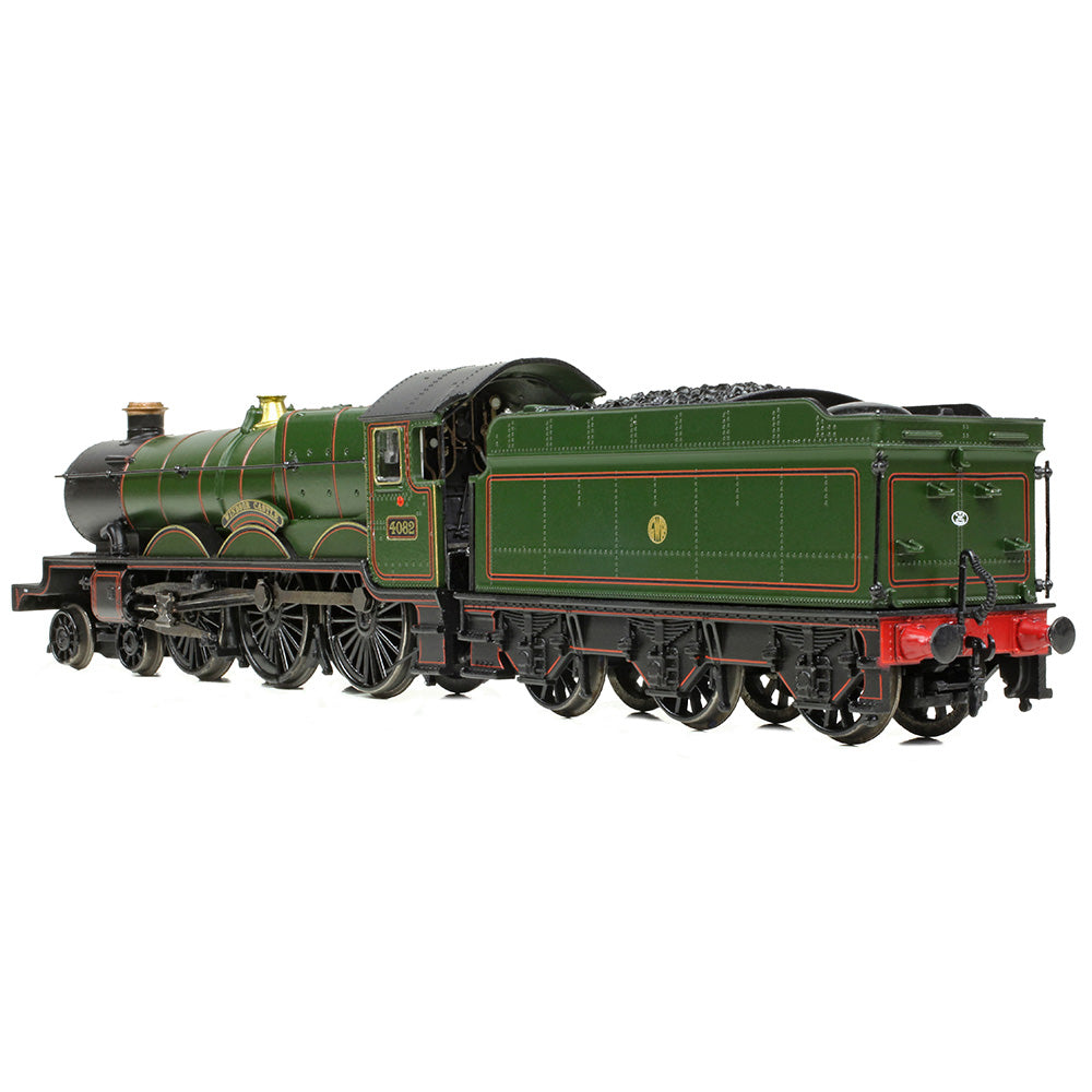 Graham Farish 372-035 GWR 4073 Windsor Castle 4082 GWR Lined Green (Shirtbutton)