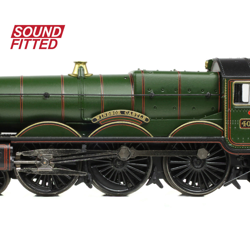 Graham Farish 372-035SF GWR 4073 Windsor Castle 4082 GWR Lined Green Shrtbttn SF