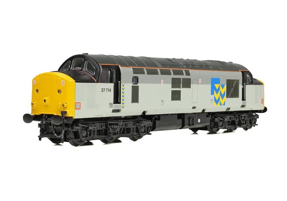 Bachmann 372-111 Class 37/7 37714 BR Railfreight Metals Sector N Gauge