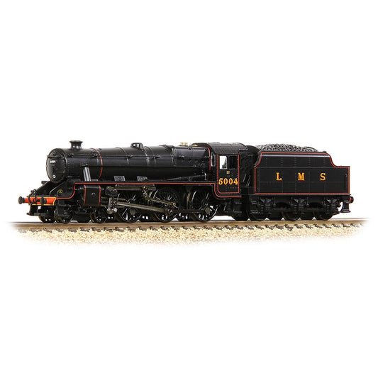 Graham Farish 372-135B LMS 5MT 'Black 5' w/Riveted Tender 5004 LMS Lined Black N Gauge
